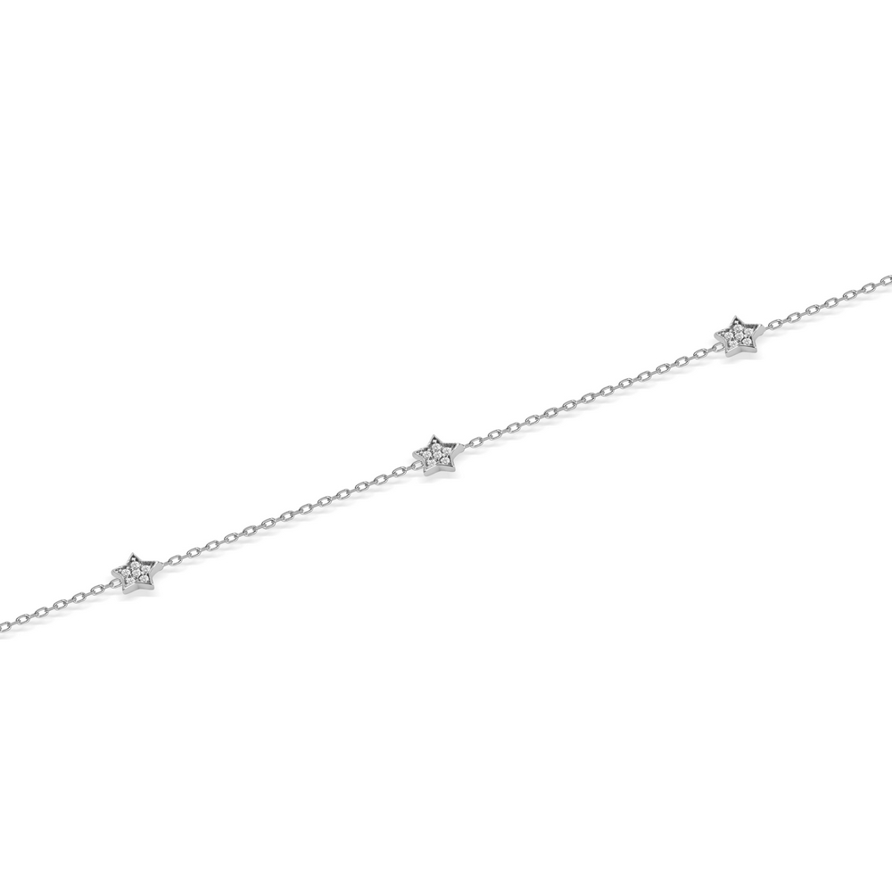 0,10 Karat Şans Pırlanta Bileklik