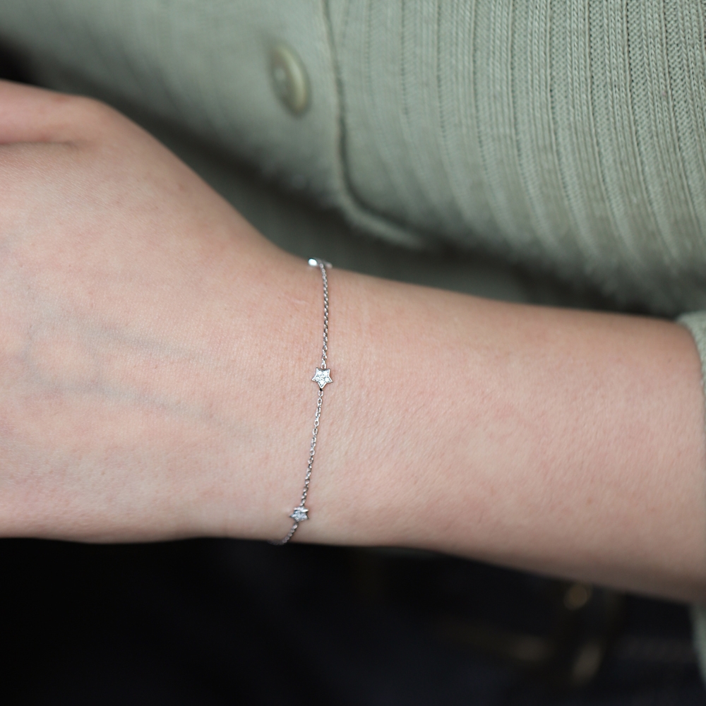 0,10 Karat Şans Pırlanta Bileklik