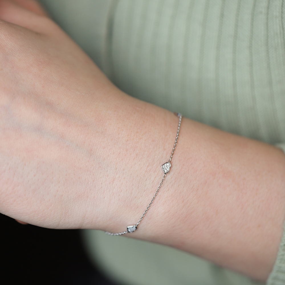0,21 Karat Şans Pırlanta Bileklik