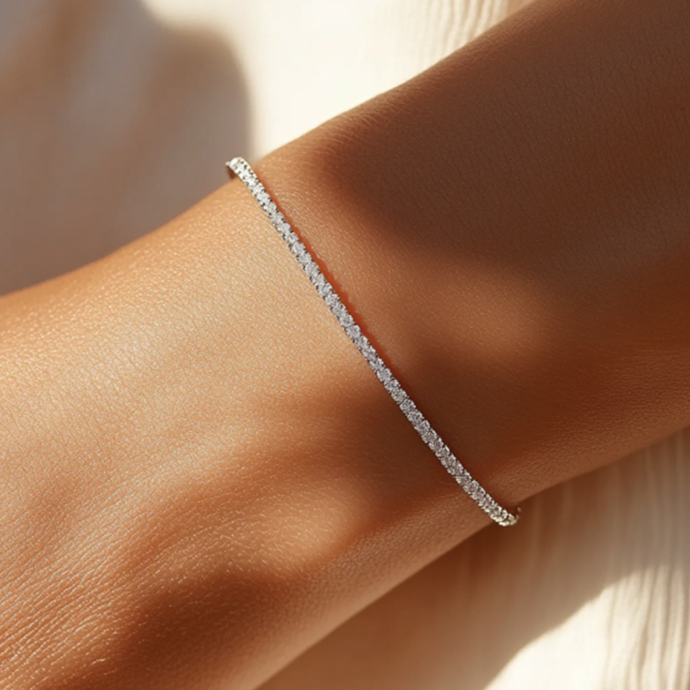 0,50 Karat Suyolu Pırlanta Bileklik