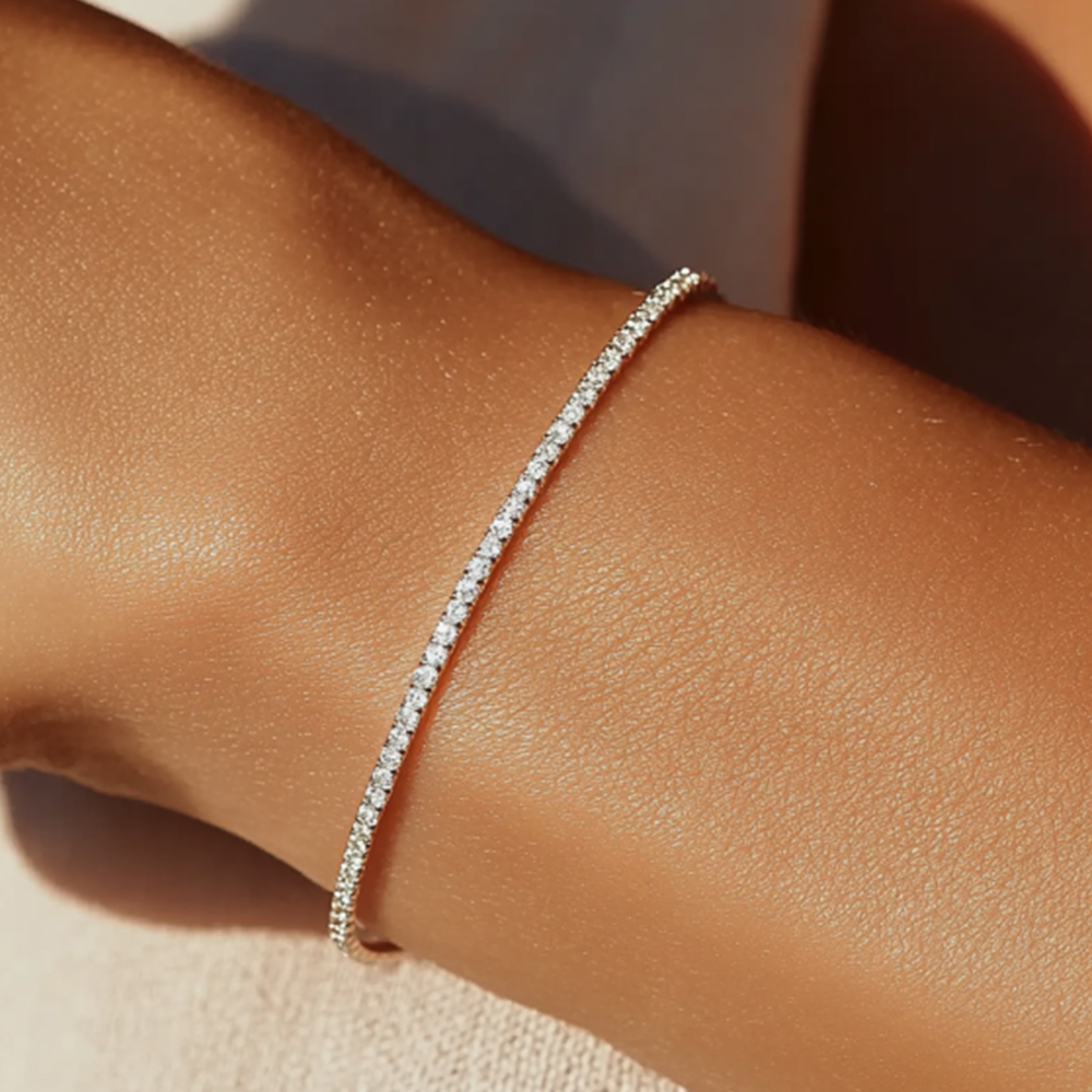 1,00 Karat Suyolu Pırlanta Bileklik