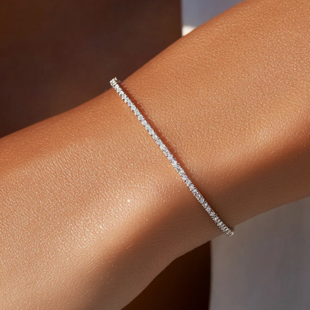 1,00 Karat Suyolu Pırlanta Bileklik