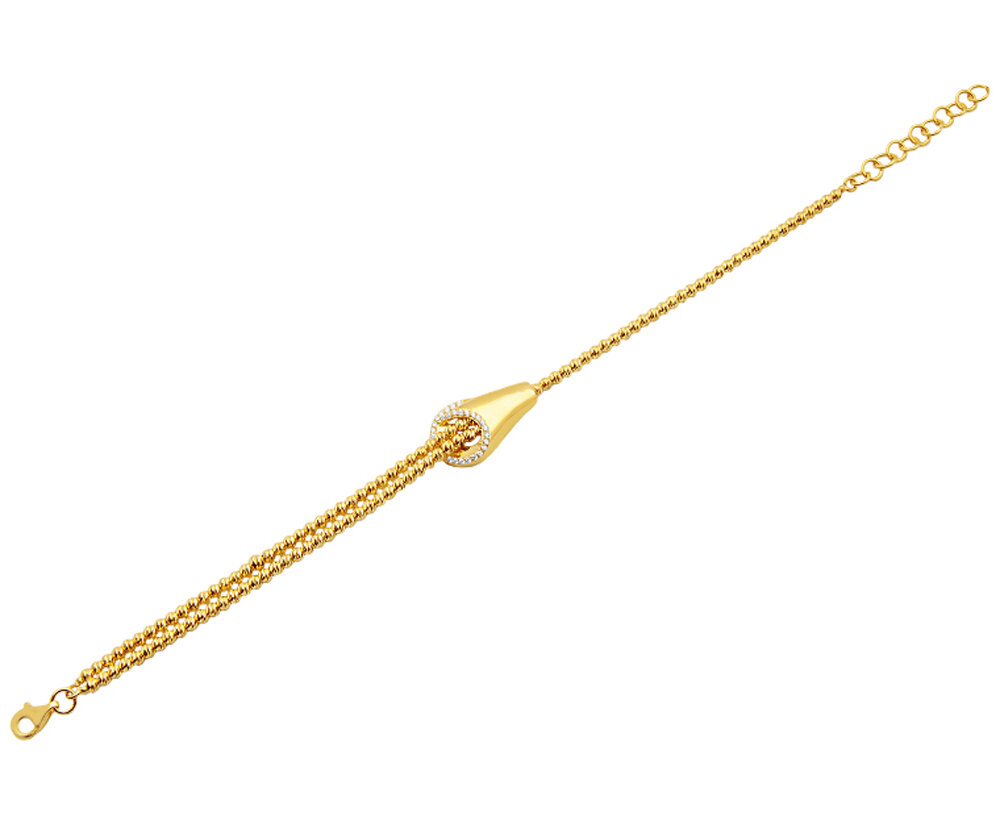 22 Ayar Sarı Altın Dorika Bileklik