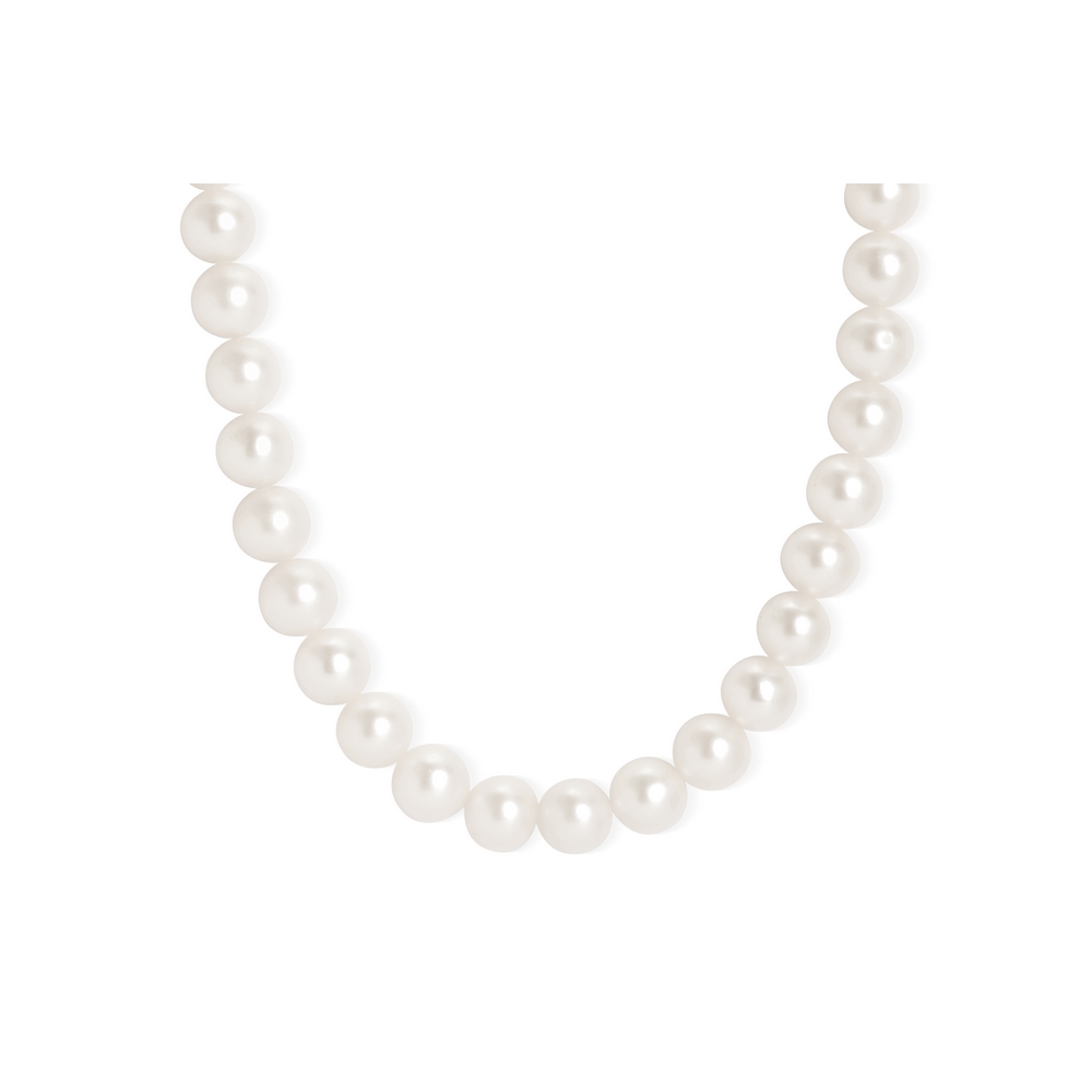 14 Ayar Beyaz Altın İnci Gerdanlık