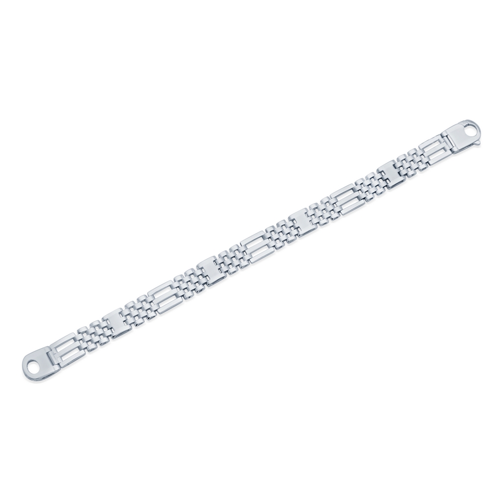 14 Ayar Beyaz Altın Klasik Bileklik