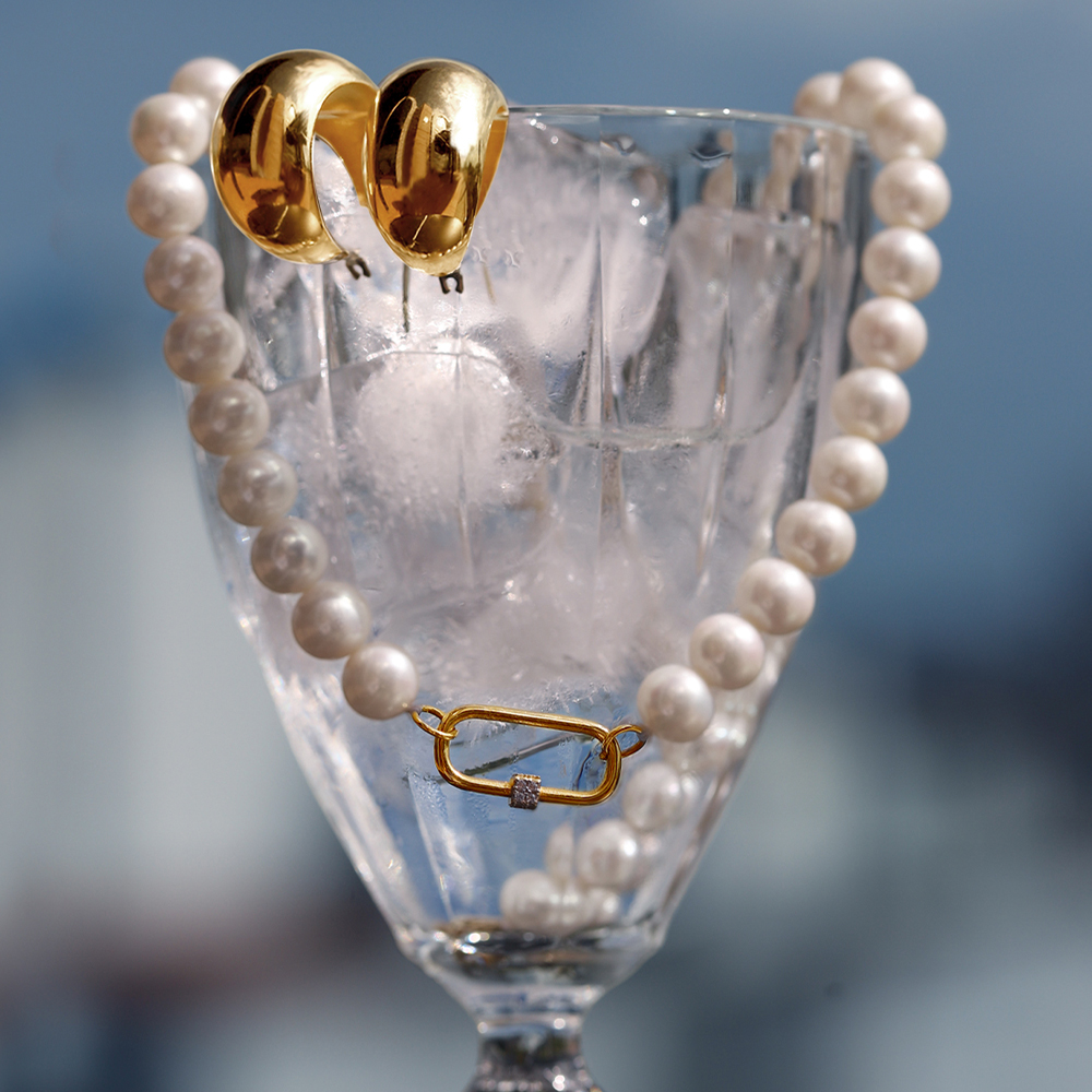 14 Ayar Sarı Altın Halka Küpe