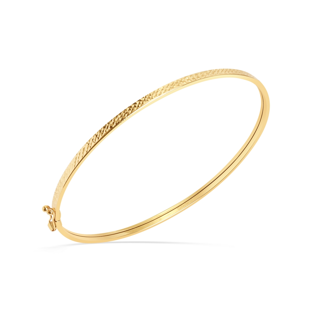 14 Ayar Sarı Altın Kelepçe Ajda Bilezik