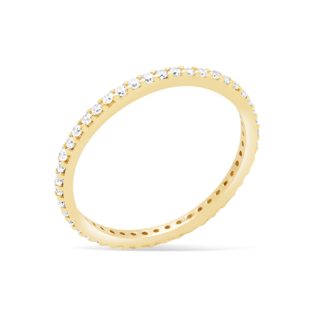 14 Ayar Sarı Altın Tamtur Yüzük