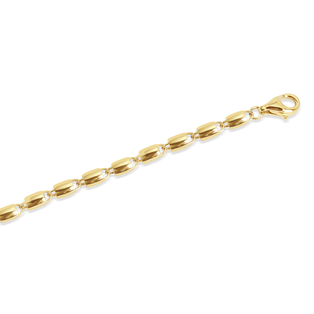 14 Ayar Sarı Altın Zincir Bileklik