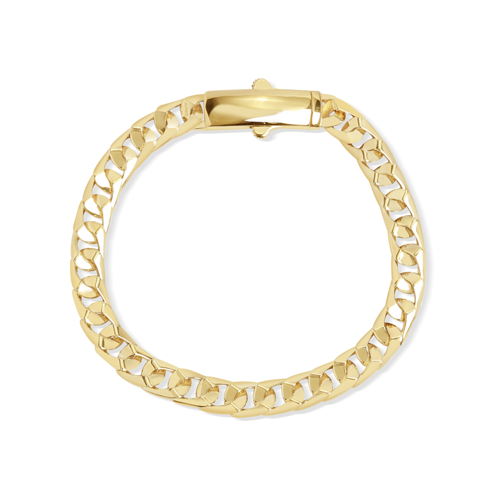 14 Ayar Sarı Altın Trend Bileklik