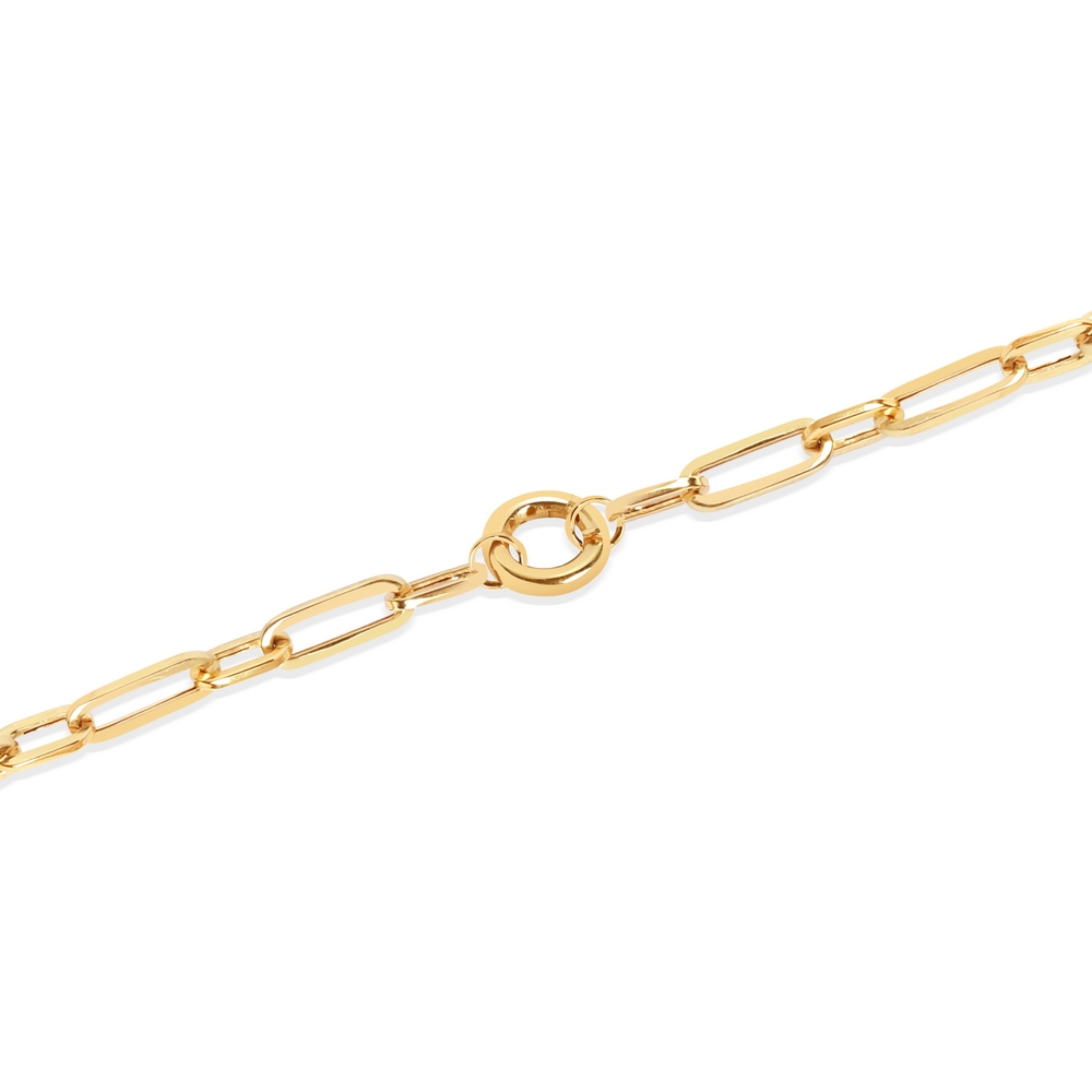 14 Ayar Sarı Altın Trend Bileklik