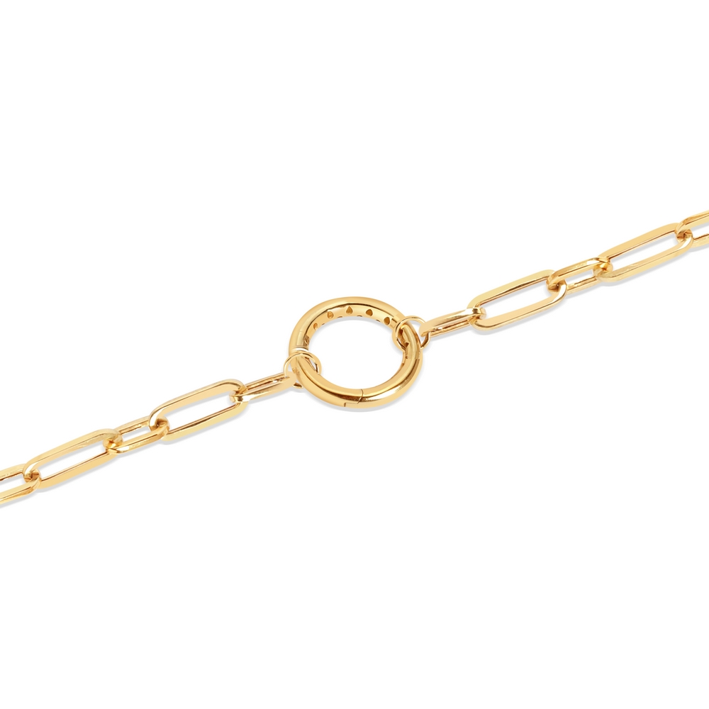 14 Ayar Sarı Altın Trend Bileklik