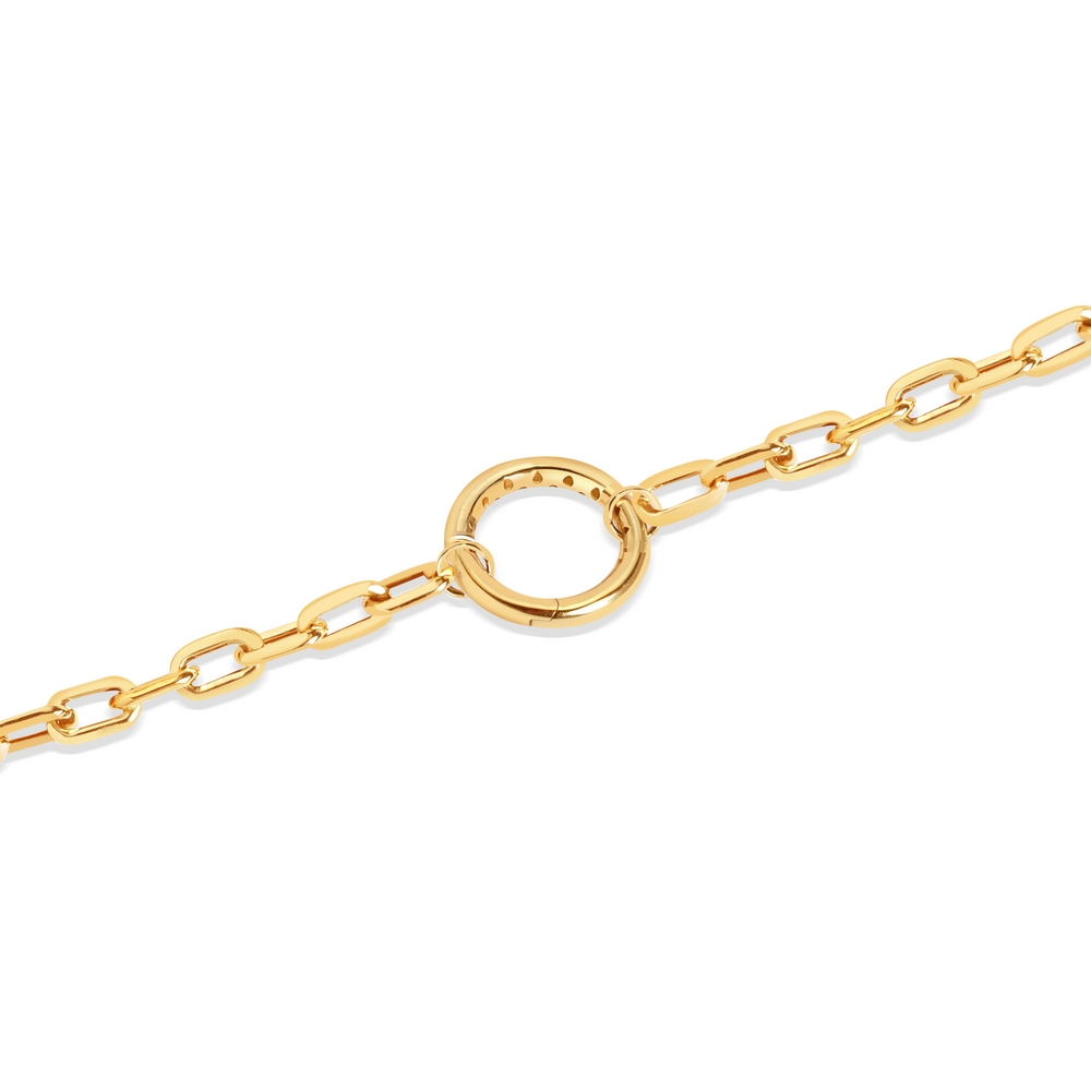 14 Ayar Sarı Altın Trend Bileklik