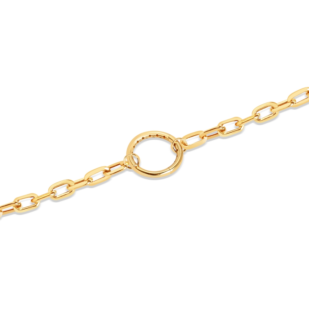 14 Ayar Sarı Altın Trend Bileklik