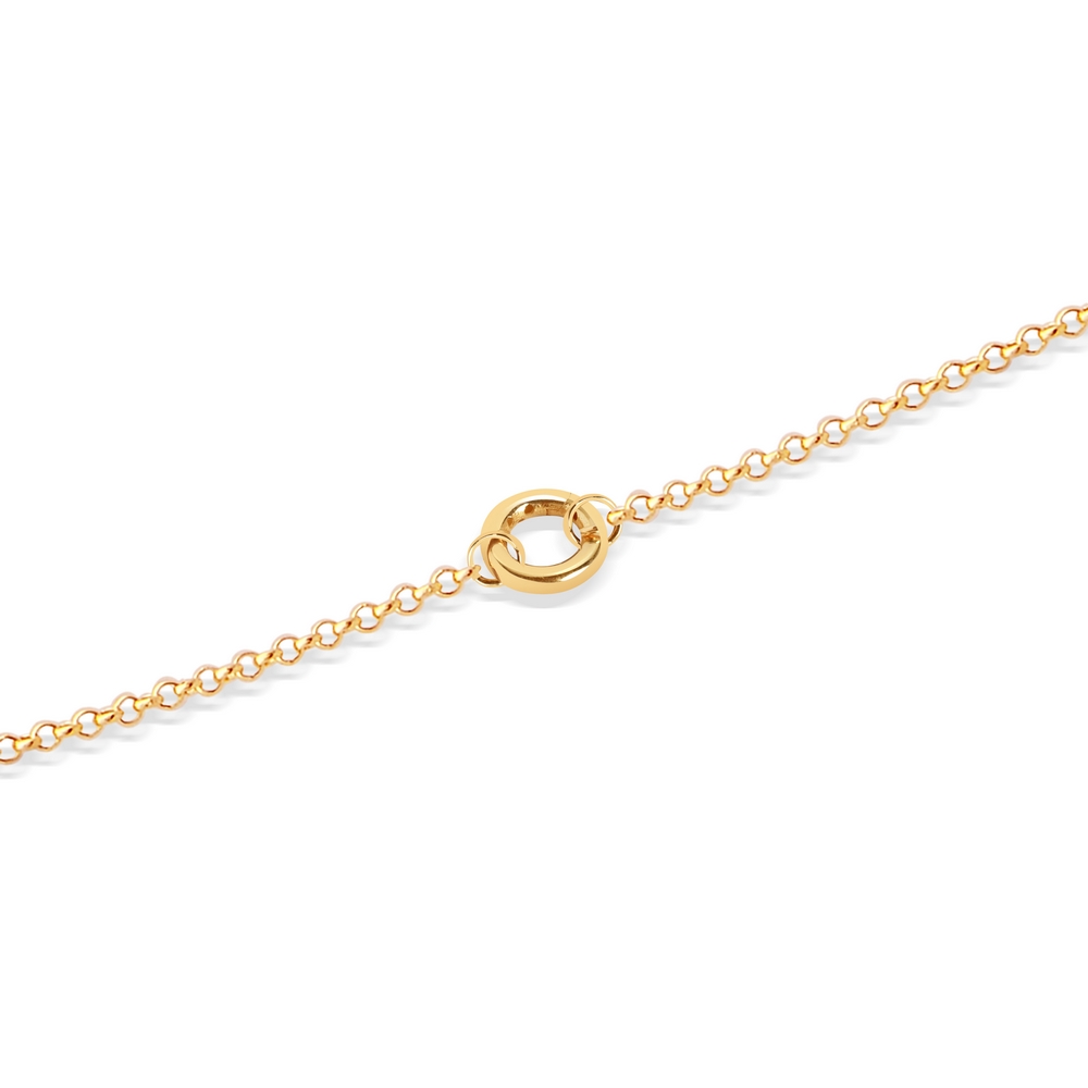 14 Ayar Sarı Altın Trend Bileklik