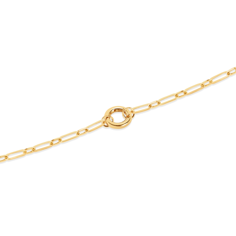 14 Ayar Sarı Altın Trend Bileklik