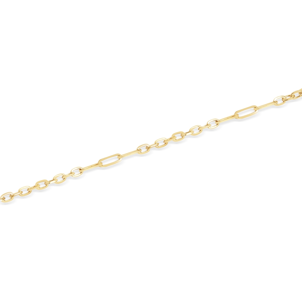 14 Ayar Sarı Altın Zincir Bileklik