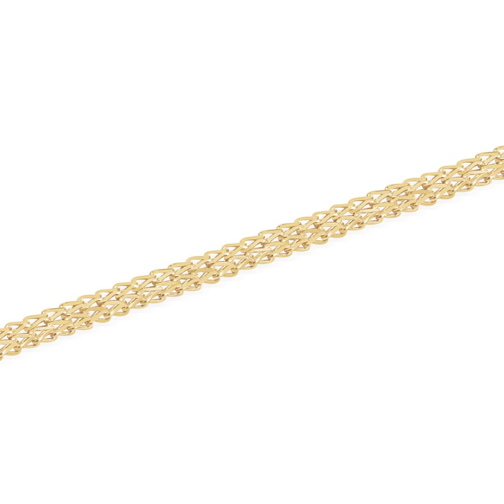 14 Ayar Sarı Altın Zincir Bileklik