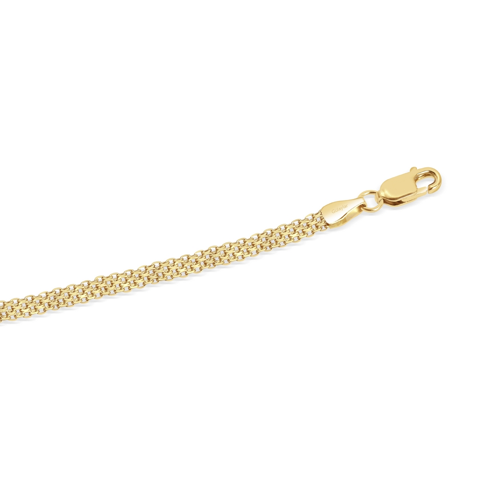 14 Ayar Sarı Altın Zincir Bileklik