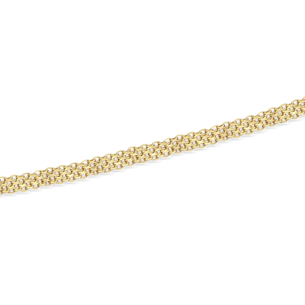 14 Ayar Sarı Altın Zincir Bileklik