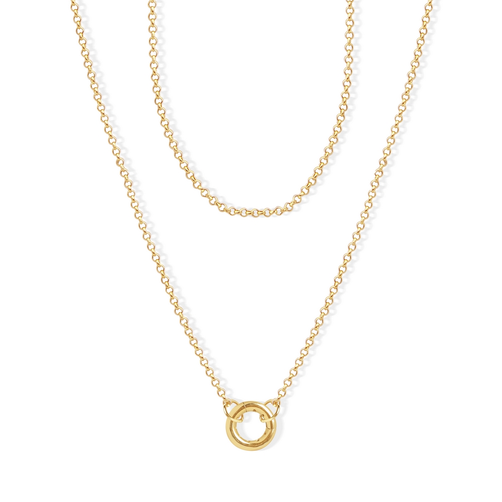 14 Ayar Sarı Altın Trend Kolye