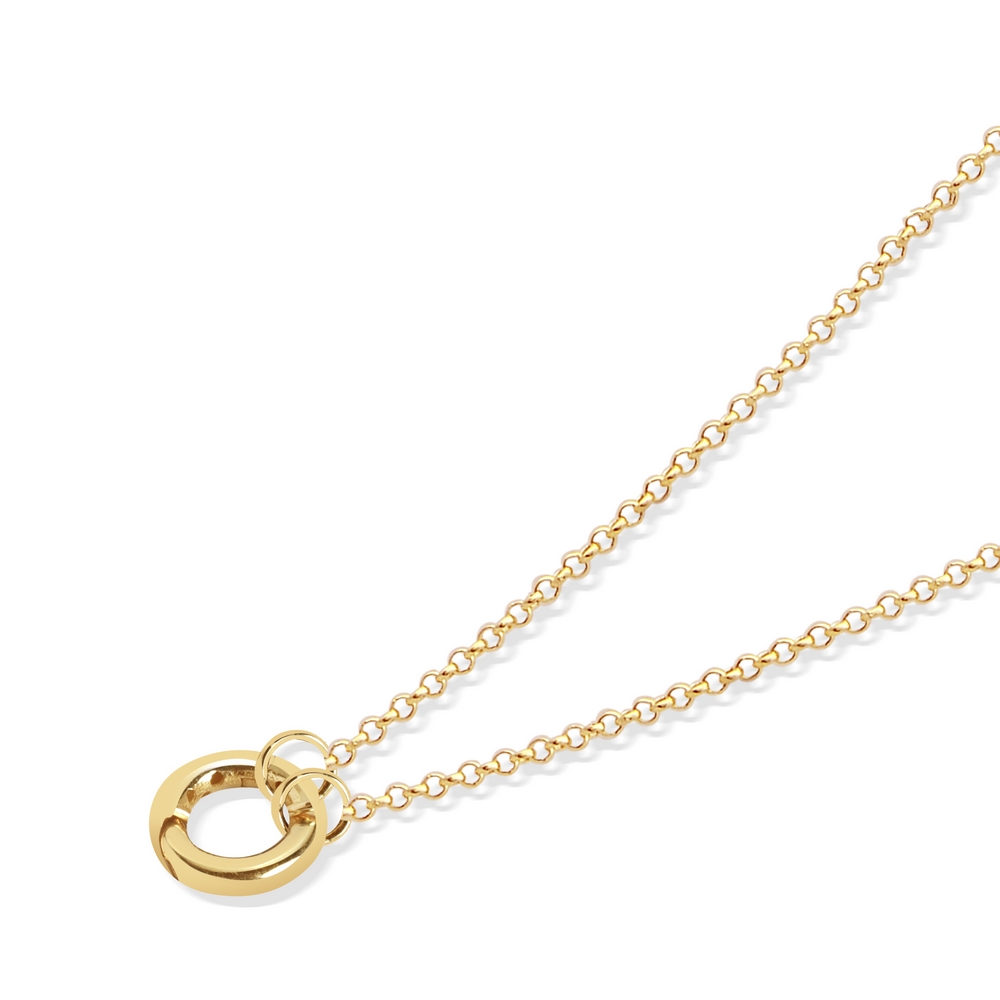 14 Ayar Sarı Altın Zincir Kolye