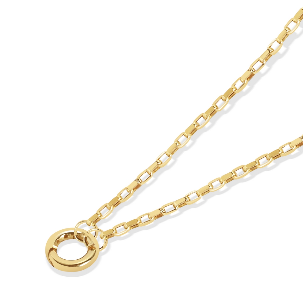 14 Ayar Sarı Altın Zincir Kolye