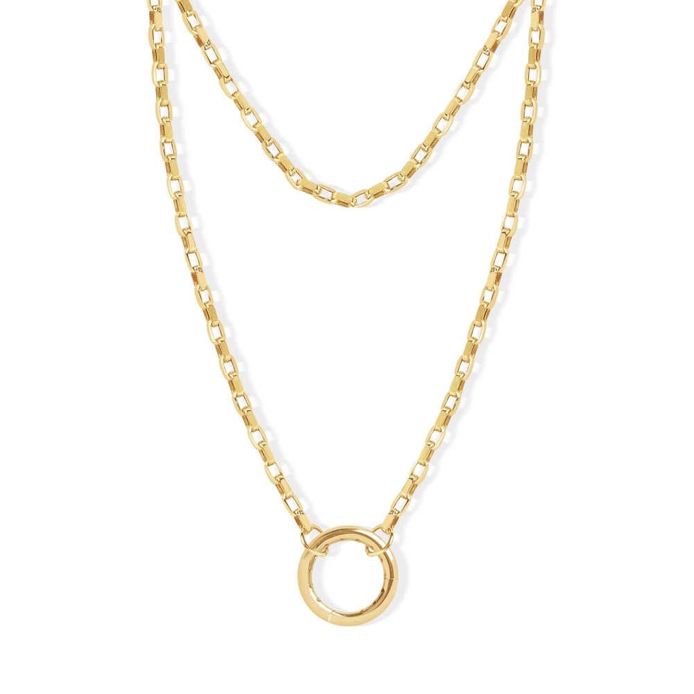 14 Ayar Sarı Altın Trend Kolye