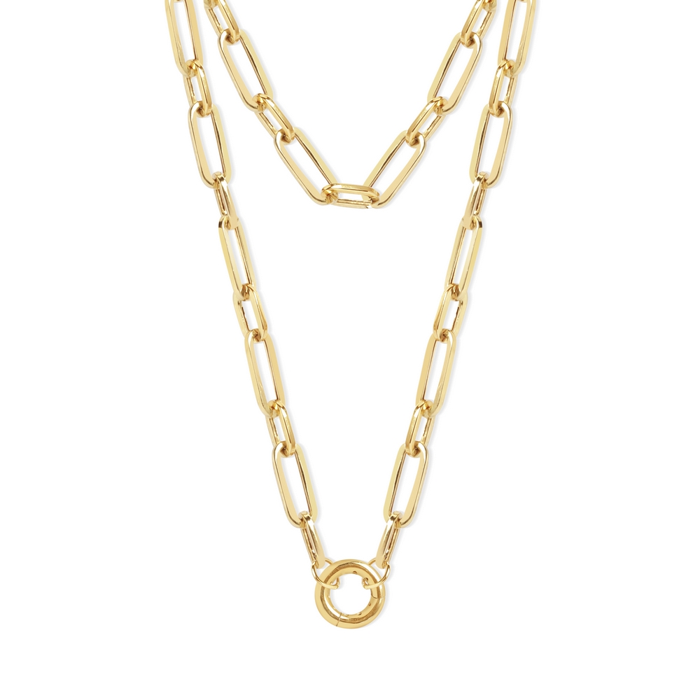 14 Ayar Sarı Altın Trend Kolye