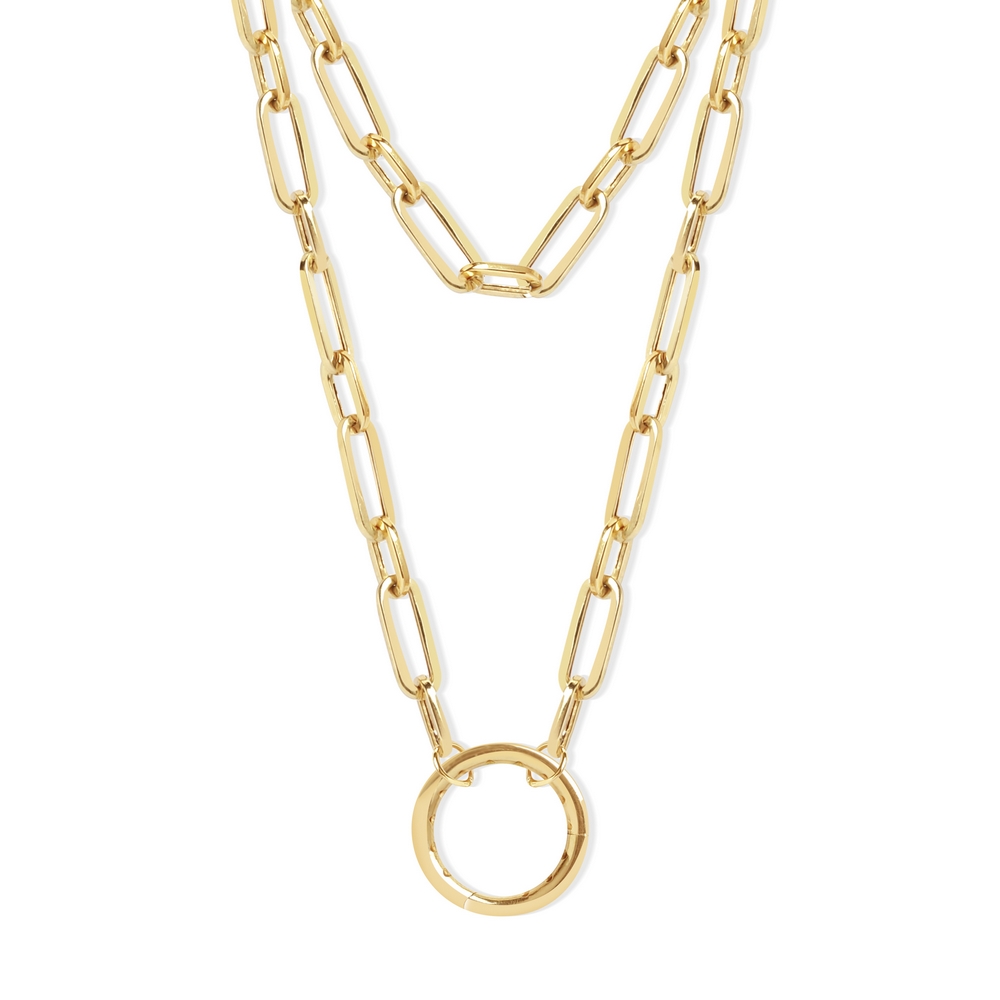 14 Ayar Sarı Altın Trend Kolye