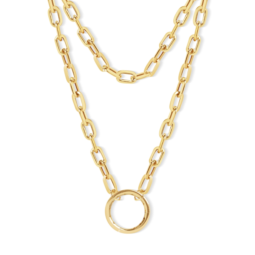 14 Ayar Sarı Altın Trend Kolye