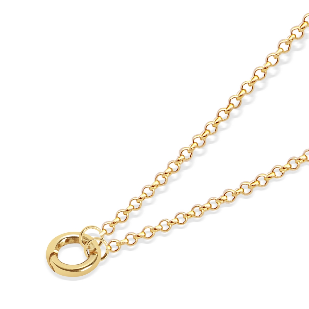 14 Ayar Sarı Altın Zincir Kolye