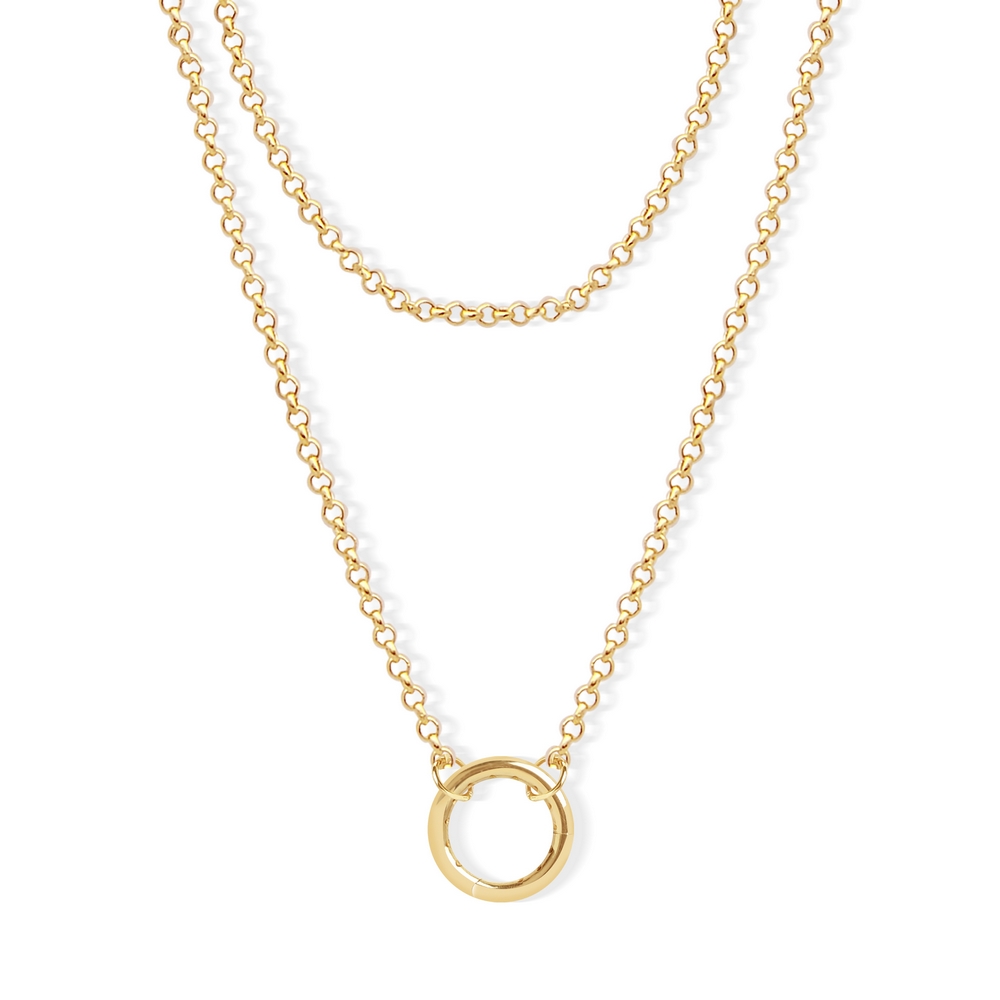 14 Ayar Sarı Altın Trend Kolye