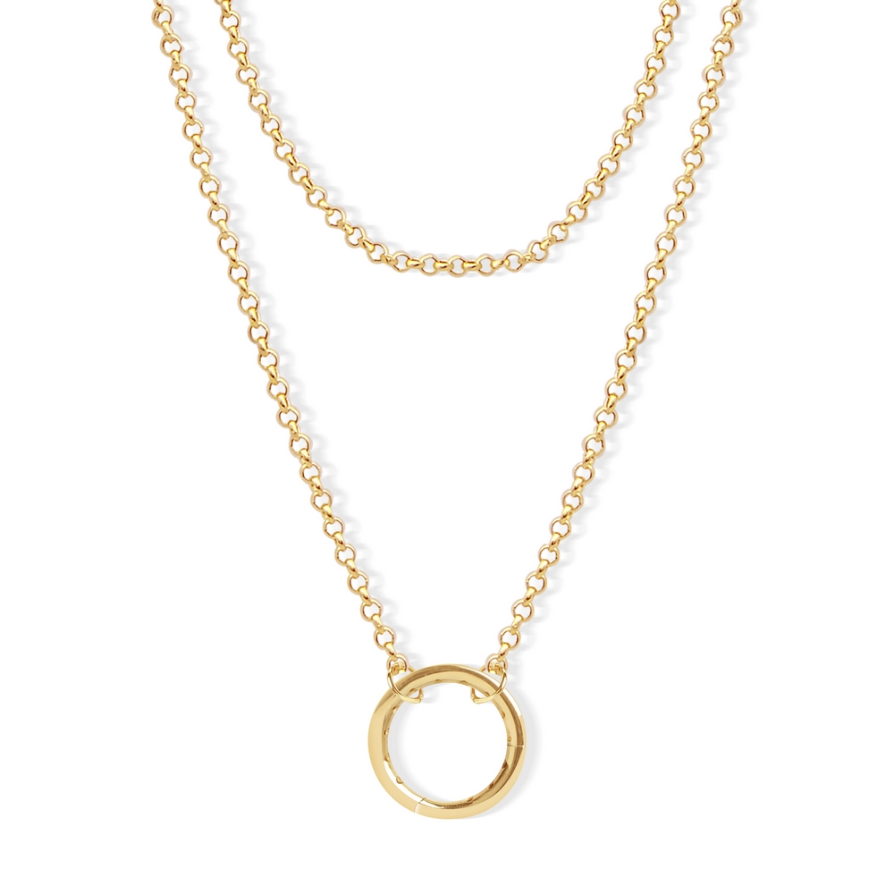 14 Ayar Sarı Altın Trend Kolye