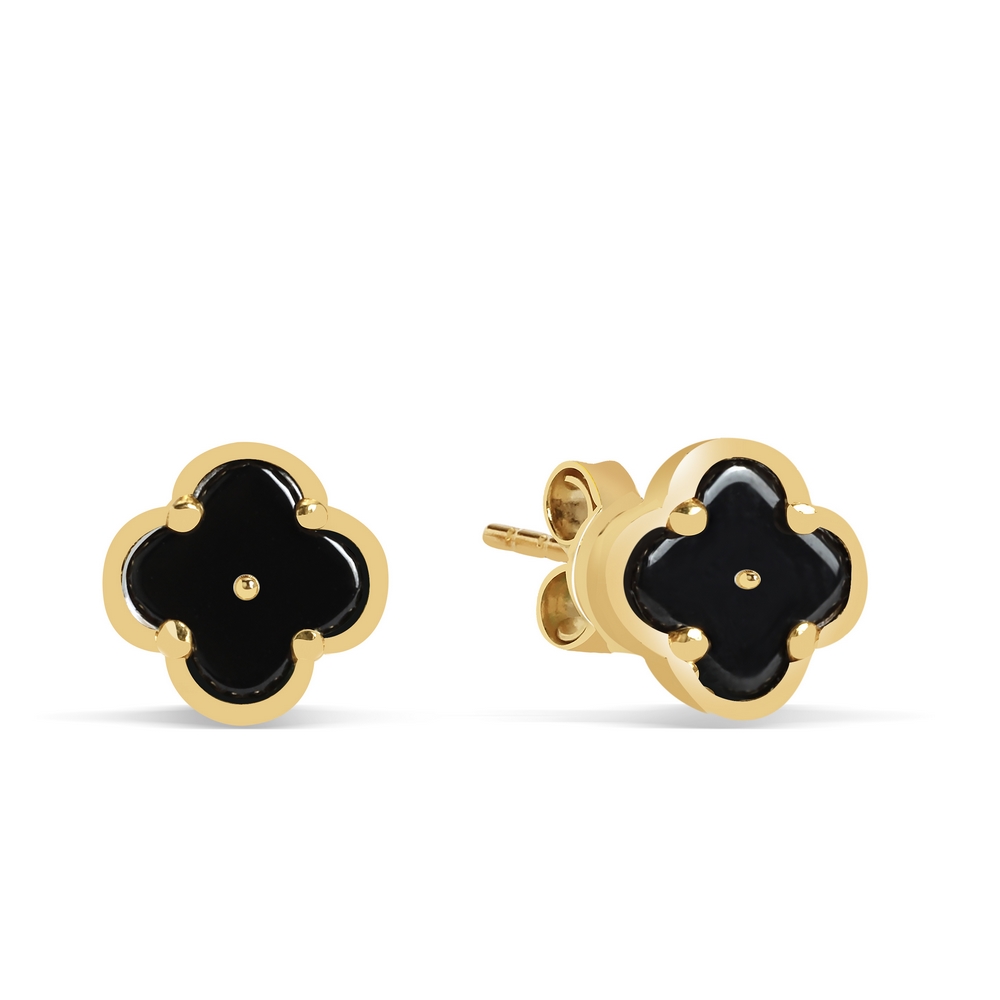 14 Ayar Sarı Altın Trend Küpe