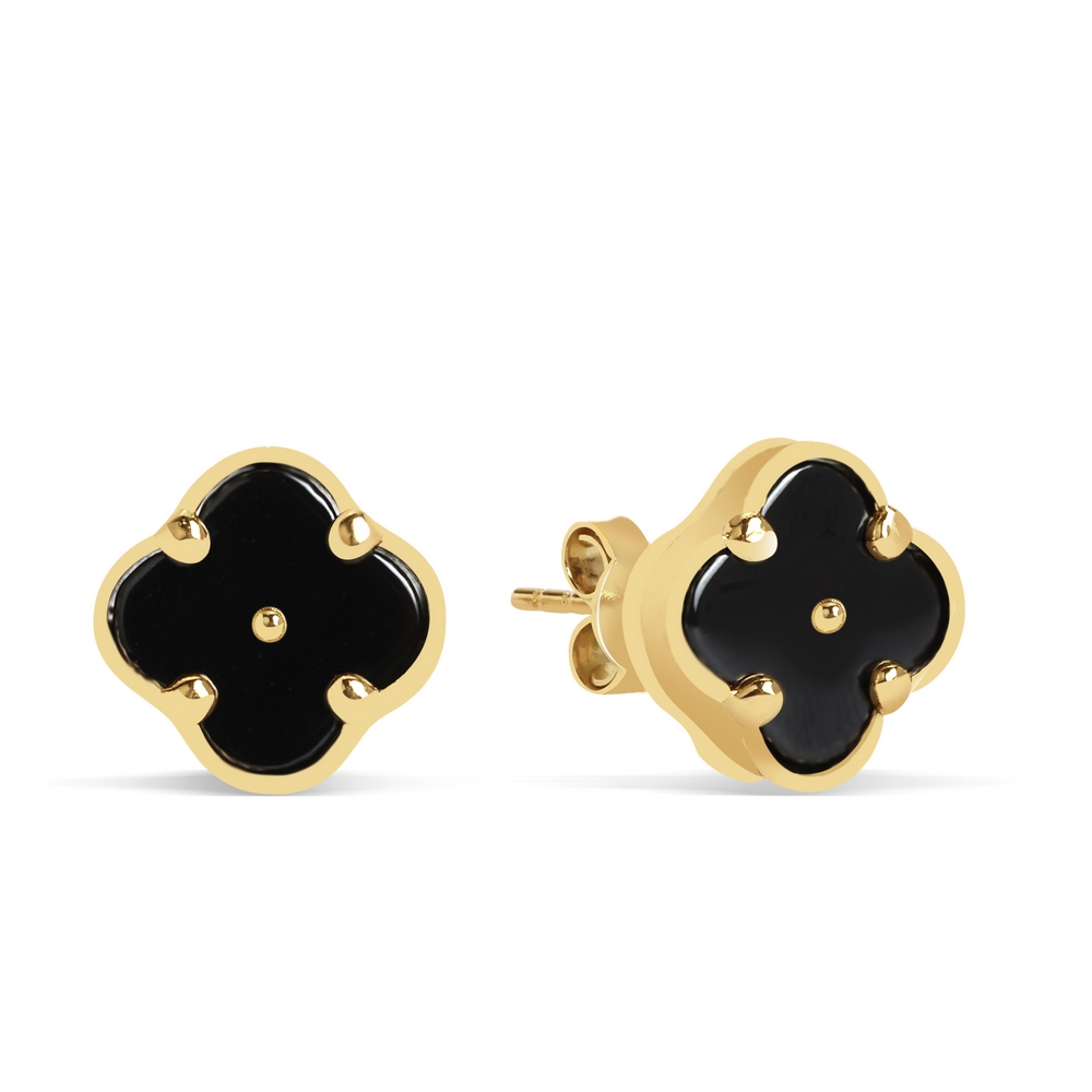 14 Ayar Sarı Altın Trend Küpe