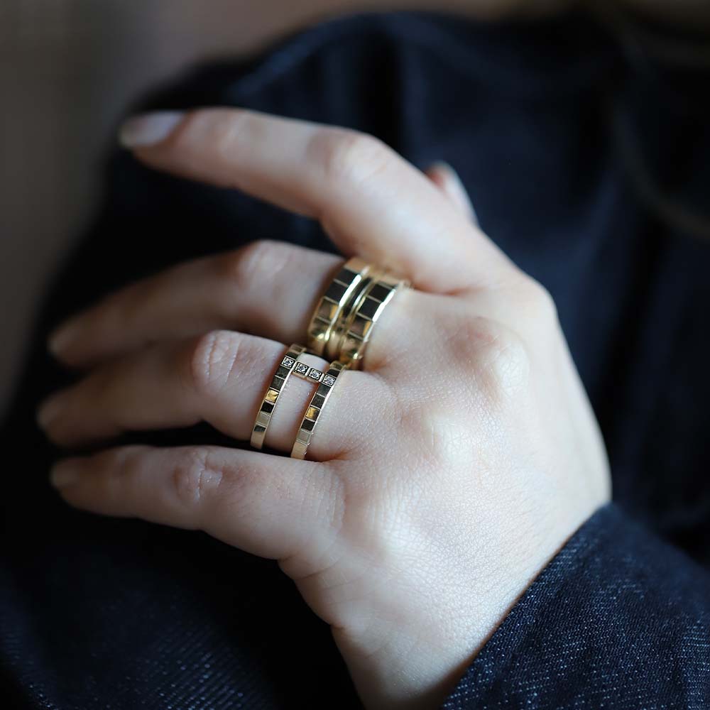 14 Ayar Sarı Altın Taşsız Alyans Yüzük