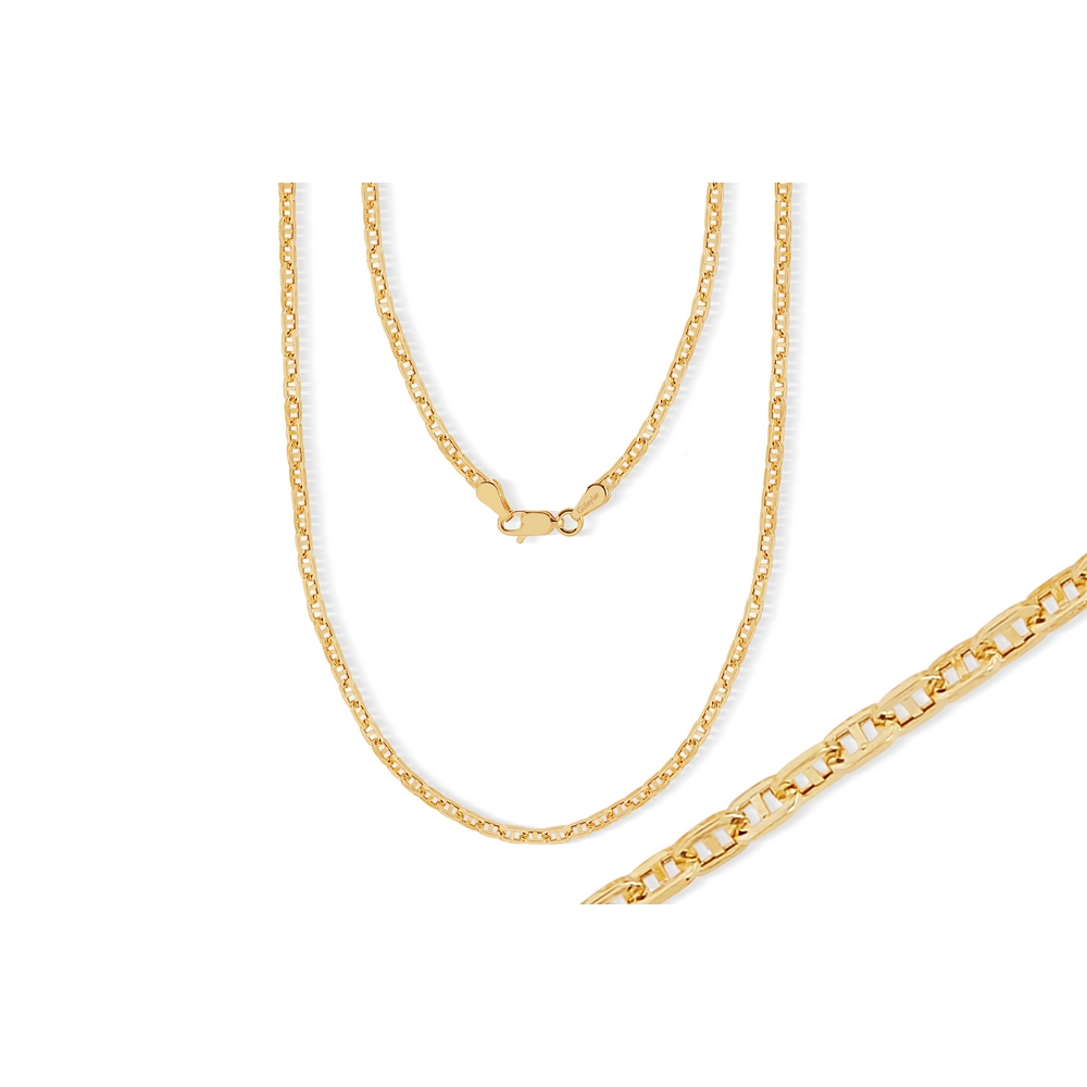 14 Ayar Sarı Altın Trend Zincir