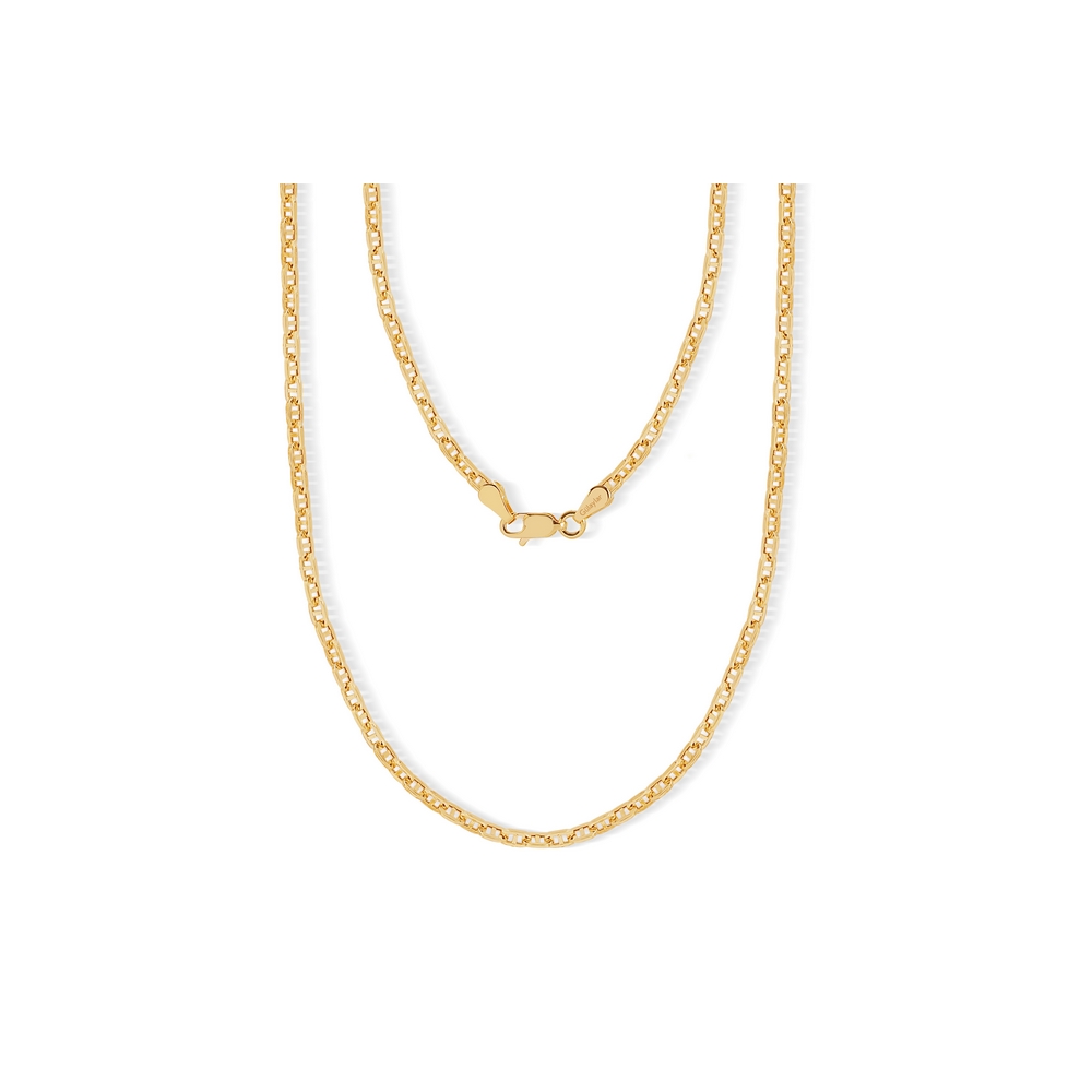 14 Ayar Sarı Altın Trend Zincir