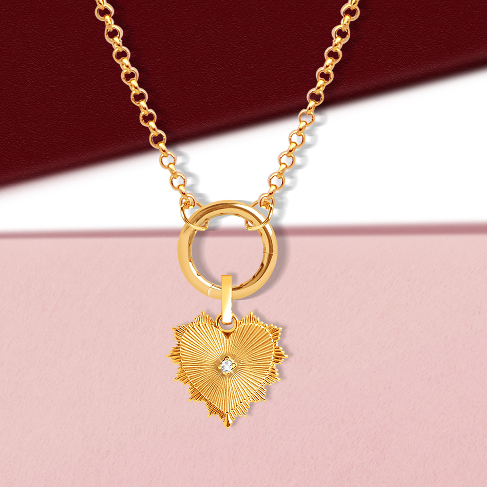 14 Ayar Sarı Altın Zincir Kolye