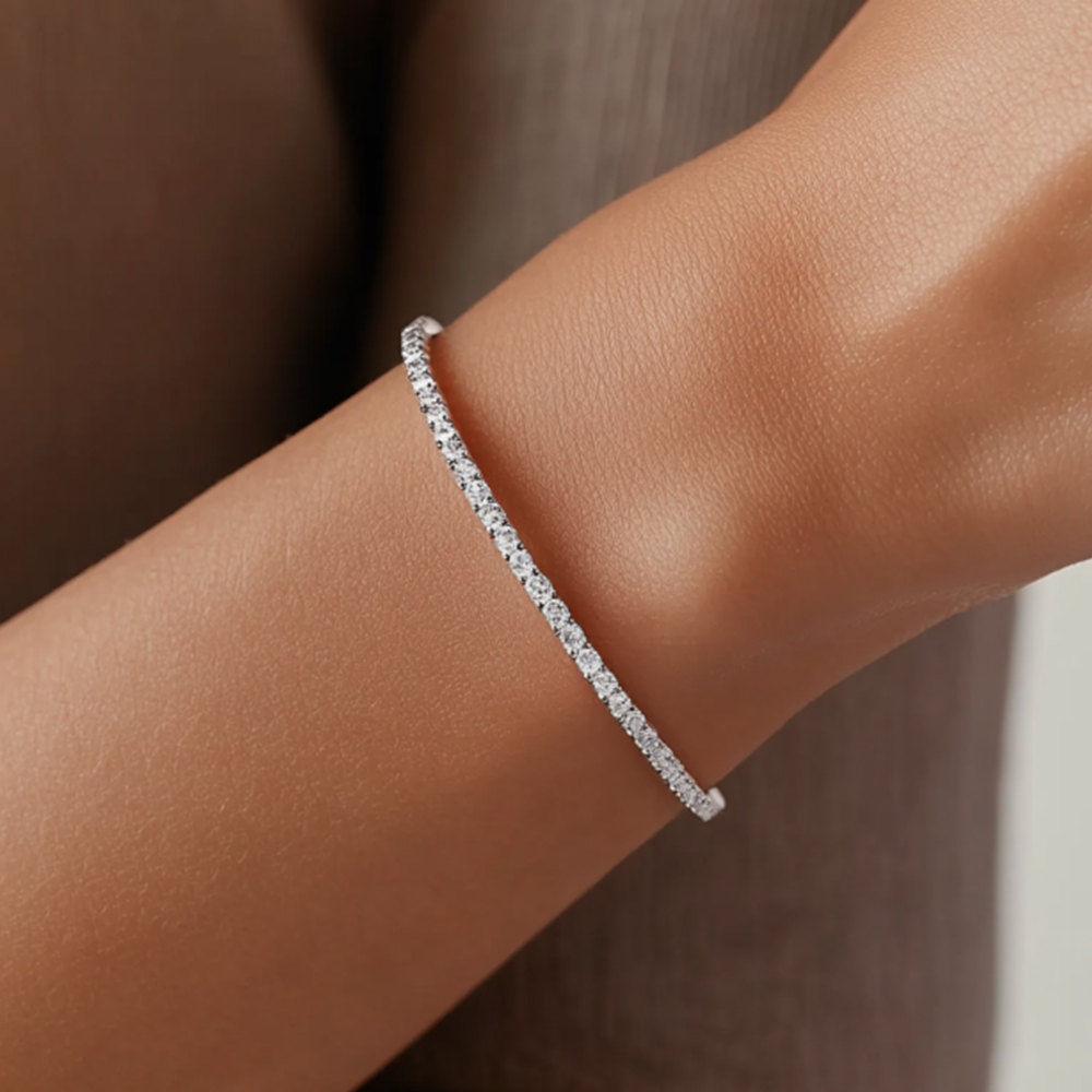 1,50 Karat Suyolu Pırlanta Bileklik