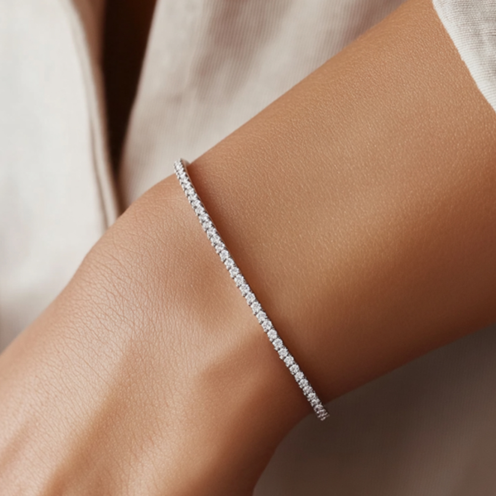 1,50 Karat Suyolu Pırlanta Bileklik