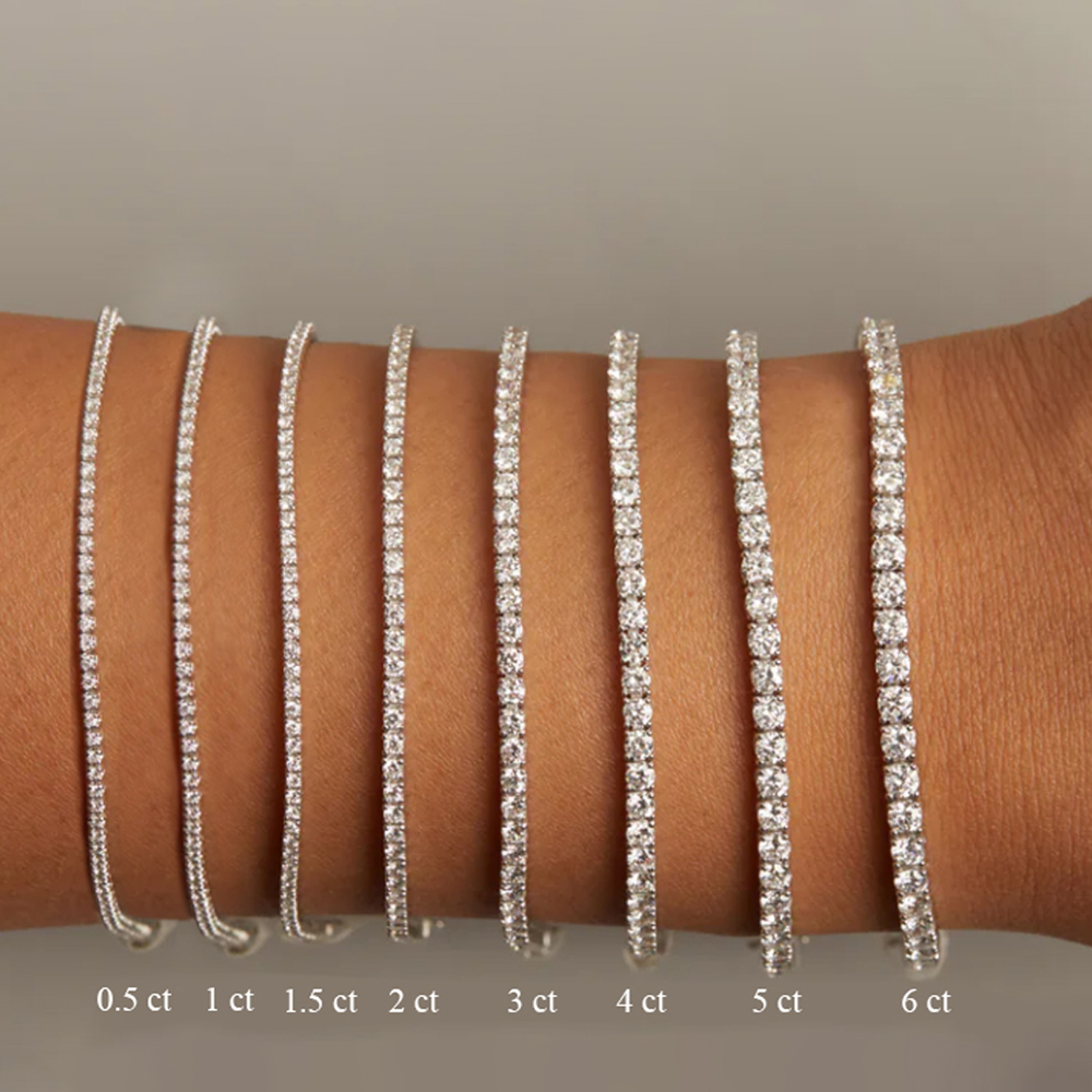 1,50 Karat Suyolu Pırlanta Bileklik