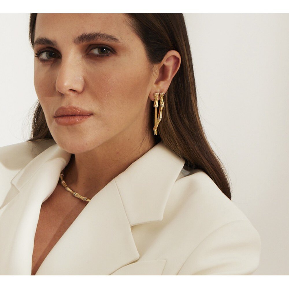 0,42 Karat Trend Pırlanta Küpe