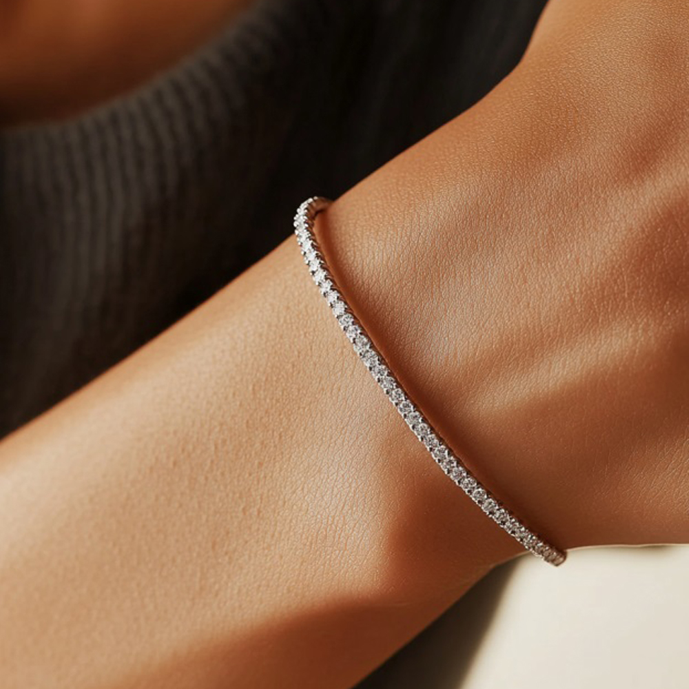 2,00 Karat Suyolu Pırlanta Bileklik