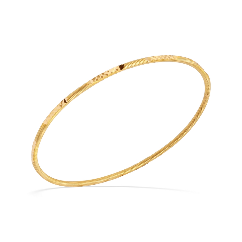 22 Ayar Sarı Altın Ajda Bilezik