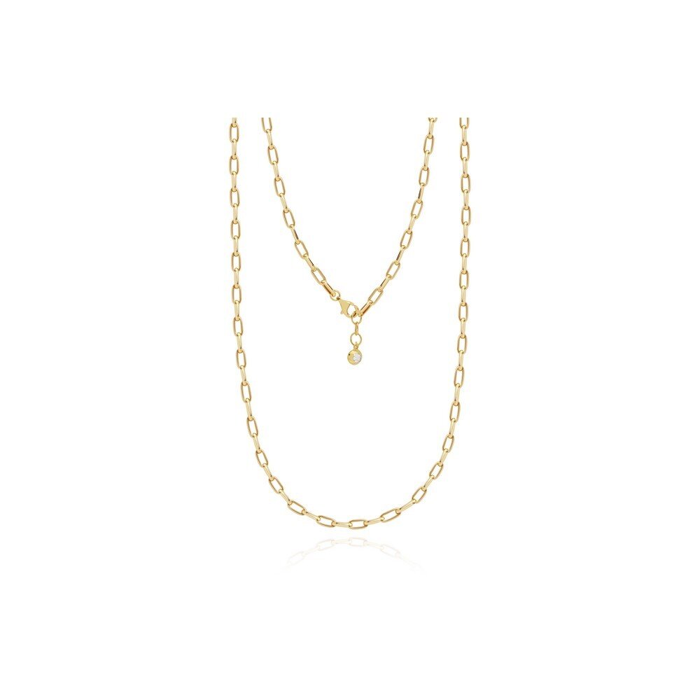 14 Ayar Sarı Altın Ataç Zincir