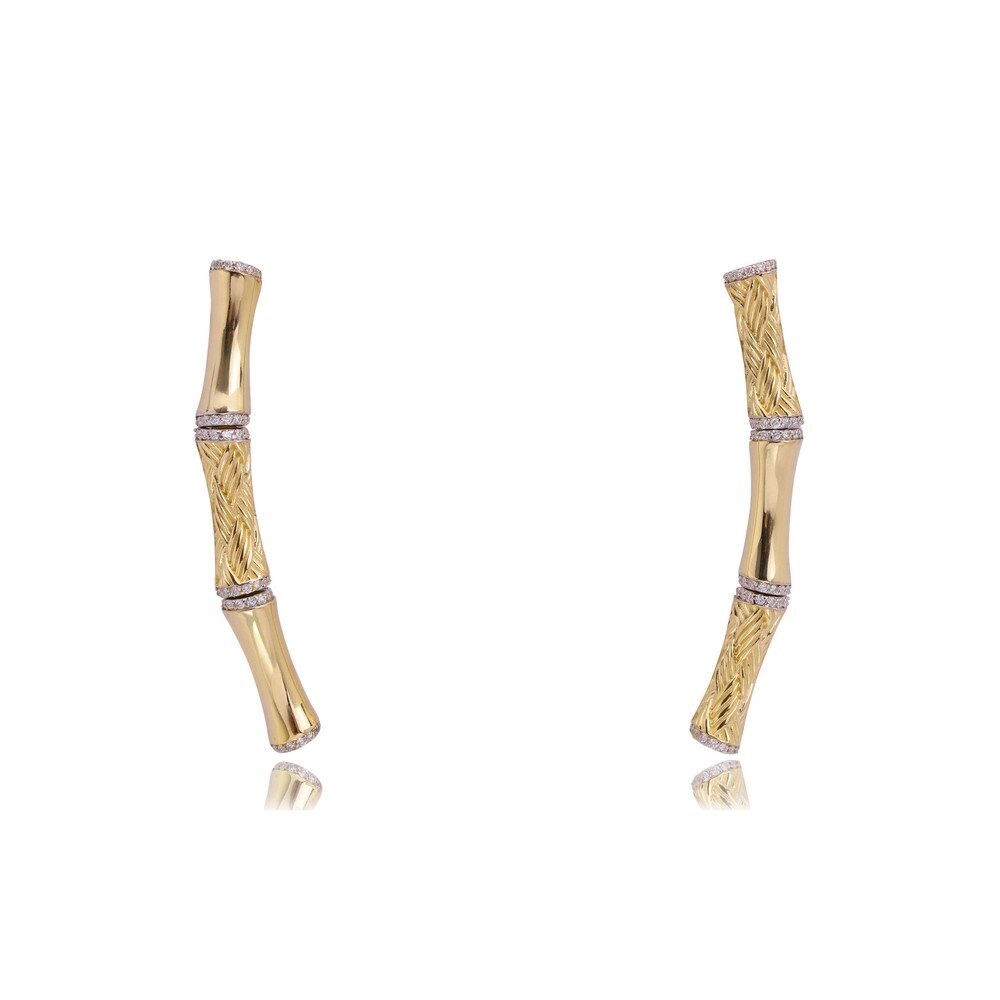 0,42 Karat Trend Pırlanta Küpe