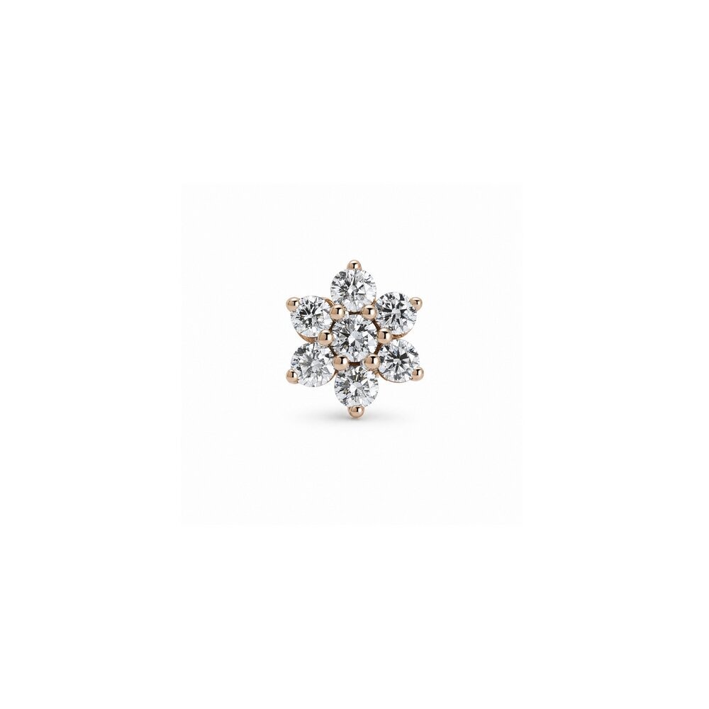 0,14 Karat Trend Pırlanta Piercing