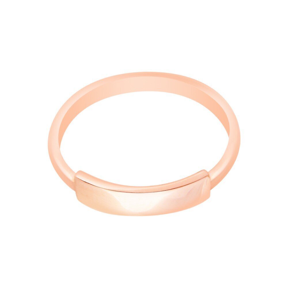 14 Ayar Rose Altın Trend Minimal Yüzük